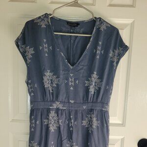Indigo Southwest Patterned Women's Dress